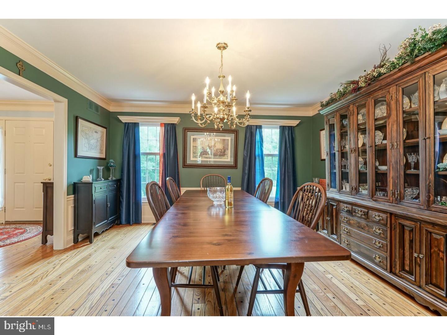 85 Brownsburg Road Newtown, PA 18940 - Photo 12 of 25 a view of a dining room with furniture and wooden floor