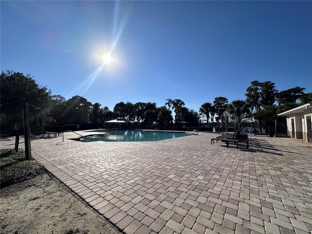 8552 Powder Ridge Trail Windermere, FL 34786 - Photo 27 of 30 a view of swimming pool with outdoor seating and yard in back