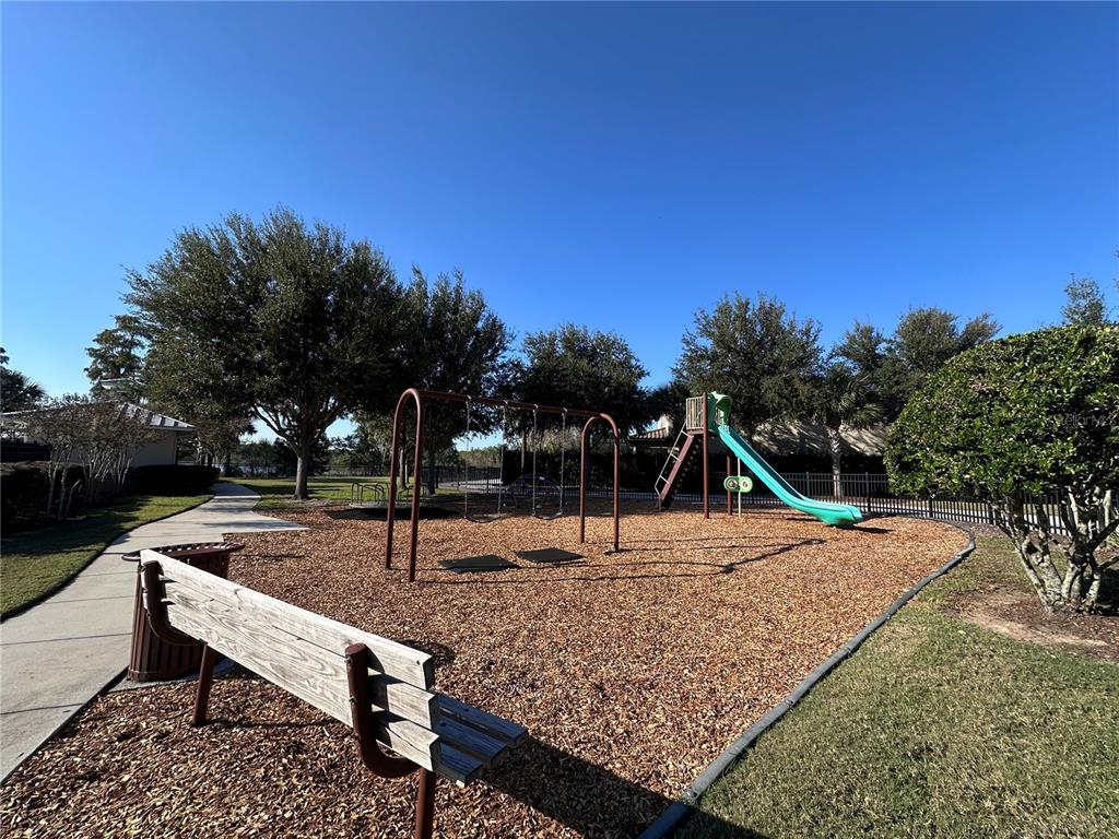 8552 Powder Ridge Trail Windermere, FL 34786 - Photo 28 of 30 a view of a backyard with a slide