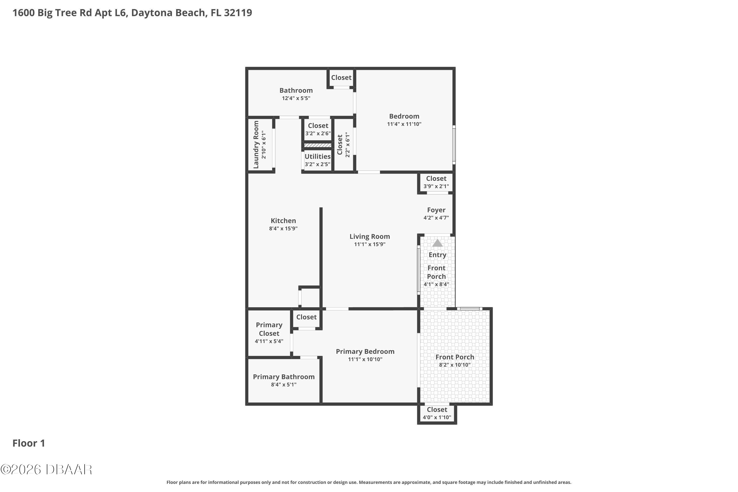 1600 Big Tree Road, Unit L6 Daytona Beach, FL 32119 - Photo 43 of 43 floor-1_47_398