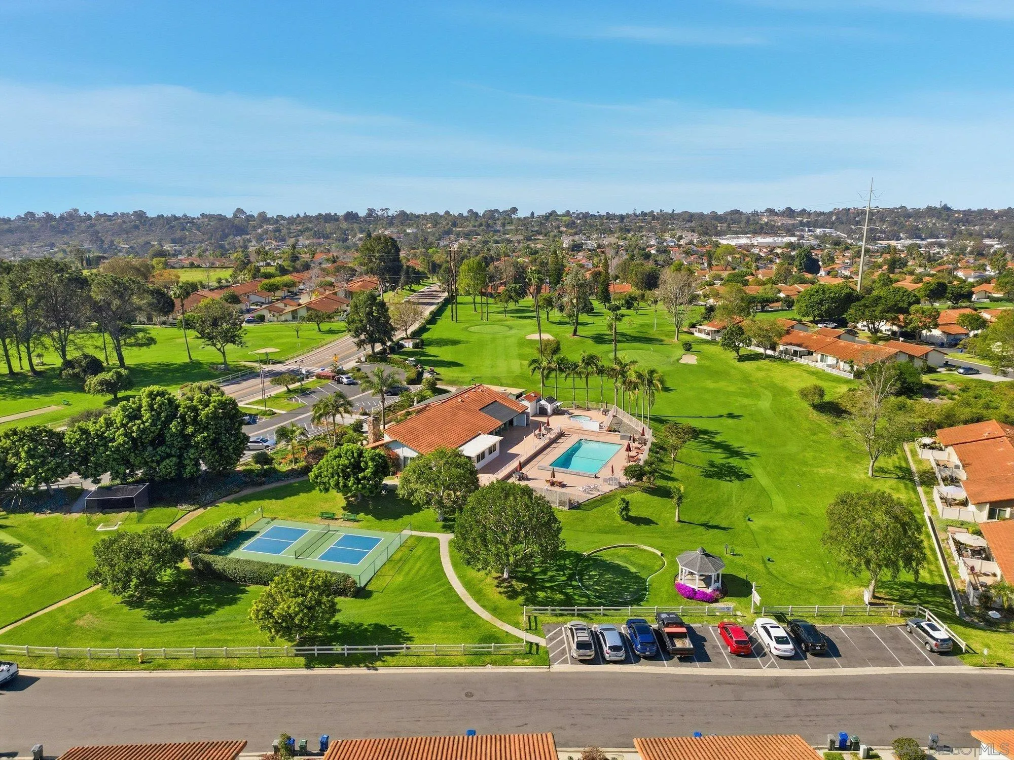 1926 Springdale Lane Encinitas, CA 92024 - Photo 26 of 28 an aerial view of a houses with a yard and lake view