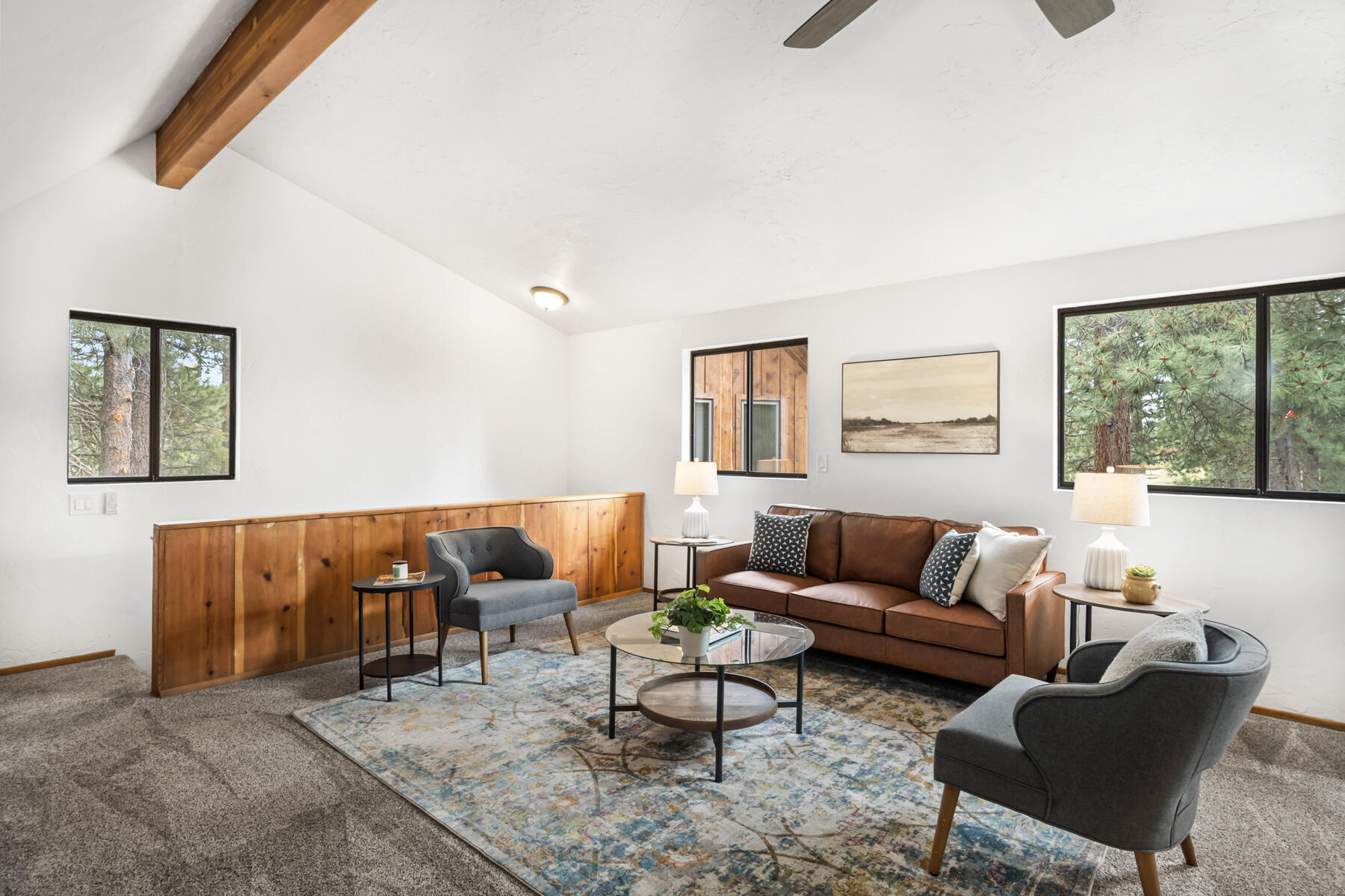 17026 Sharp Drive Bend, OR 97707 - Photo 49 of 72 a living room with furniture and a large window