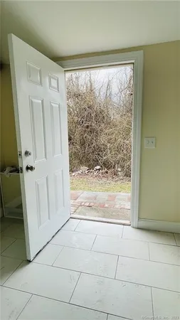 a view of front door
