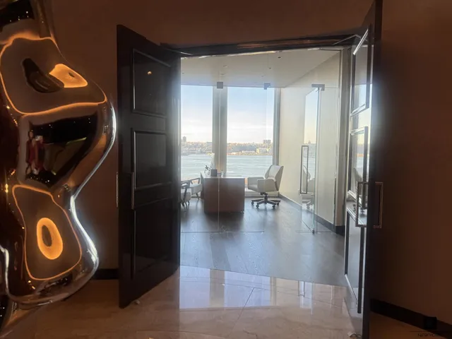 a view of an outdoor space and sitting area