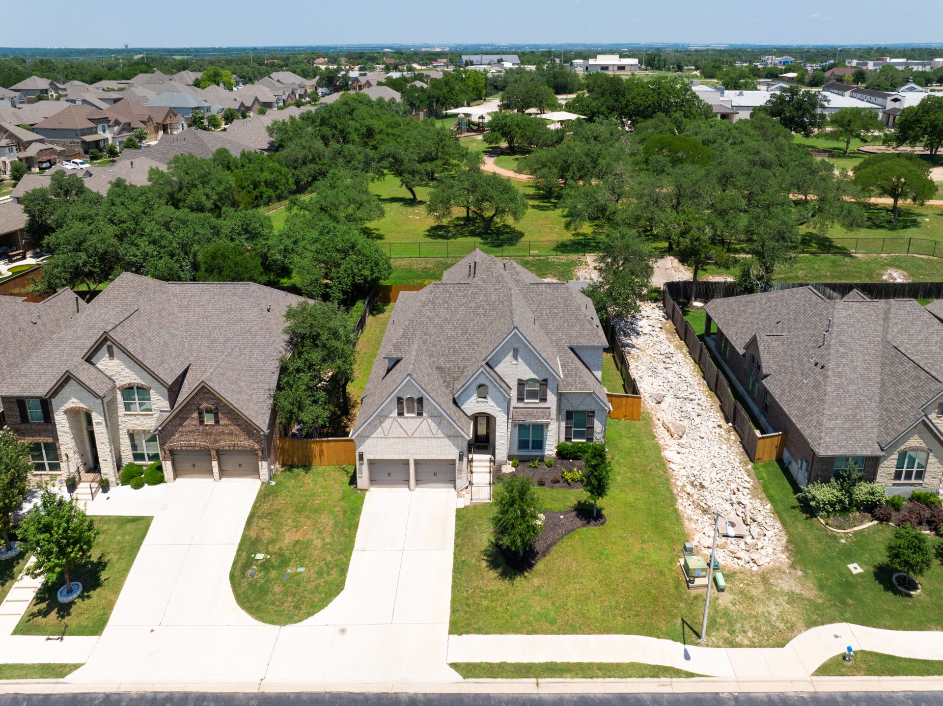 1513 Lakeside Ranch Road Georgetown, TX 78633 - Photo 6 of 40 Aerial perspective of suburban area