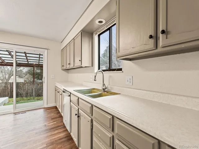 wooden floor in an empty room