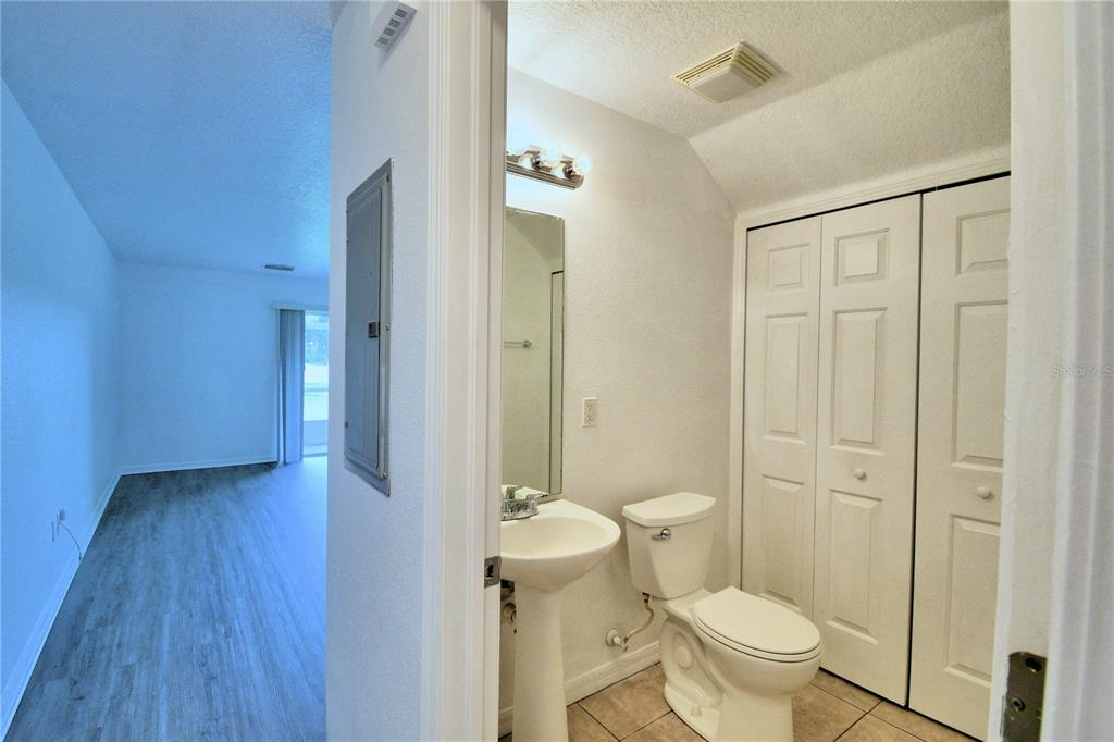 5359 River Rock Road Lakeland, FL 33809 - Photo 15 of 51 a bathroom with a toilet and a shower