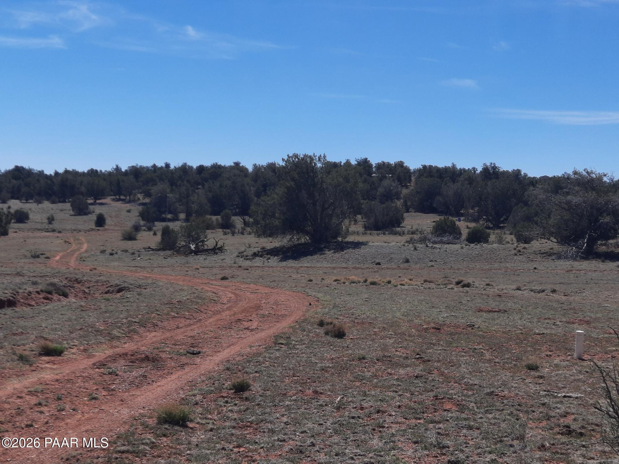 261 East W Titan Ranch Road Seligman, AZ 86337 - Photo 20 of 24 a view of a dry field