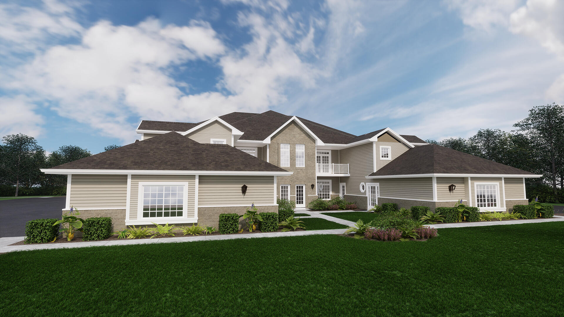 1629 Grey Fox Trail, Unit D Mukwonago, WI 53149 - Photo 1 of 9 Rendering