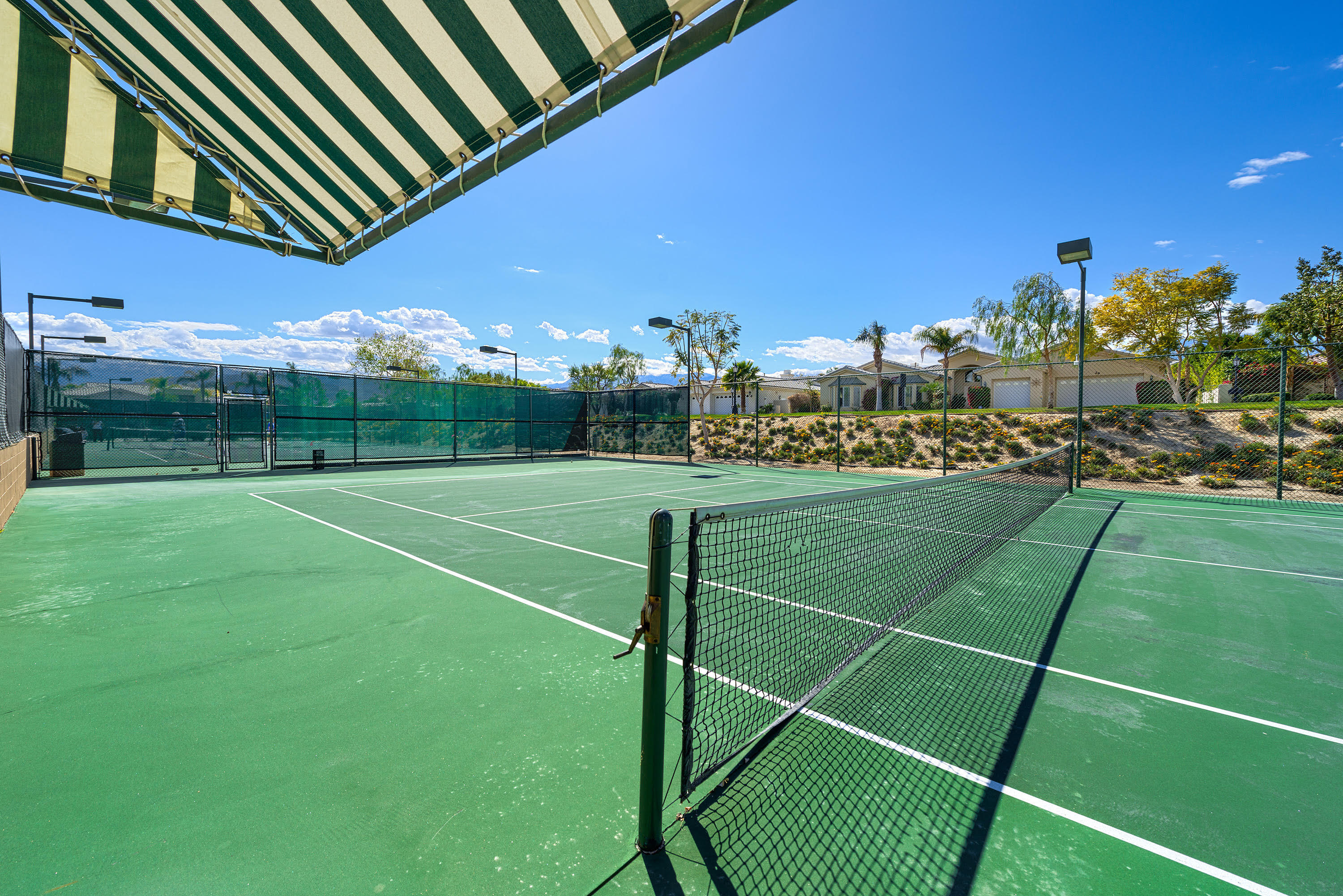 3 Trafalgar Rancho Mirage, CA 92270 - Photo 41 of 42 a view of a tennis court