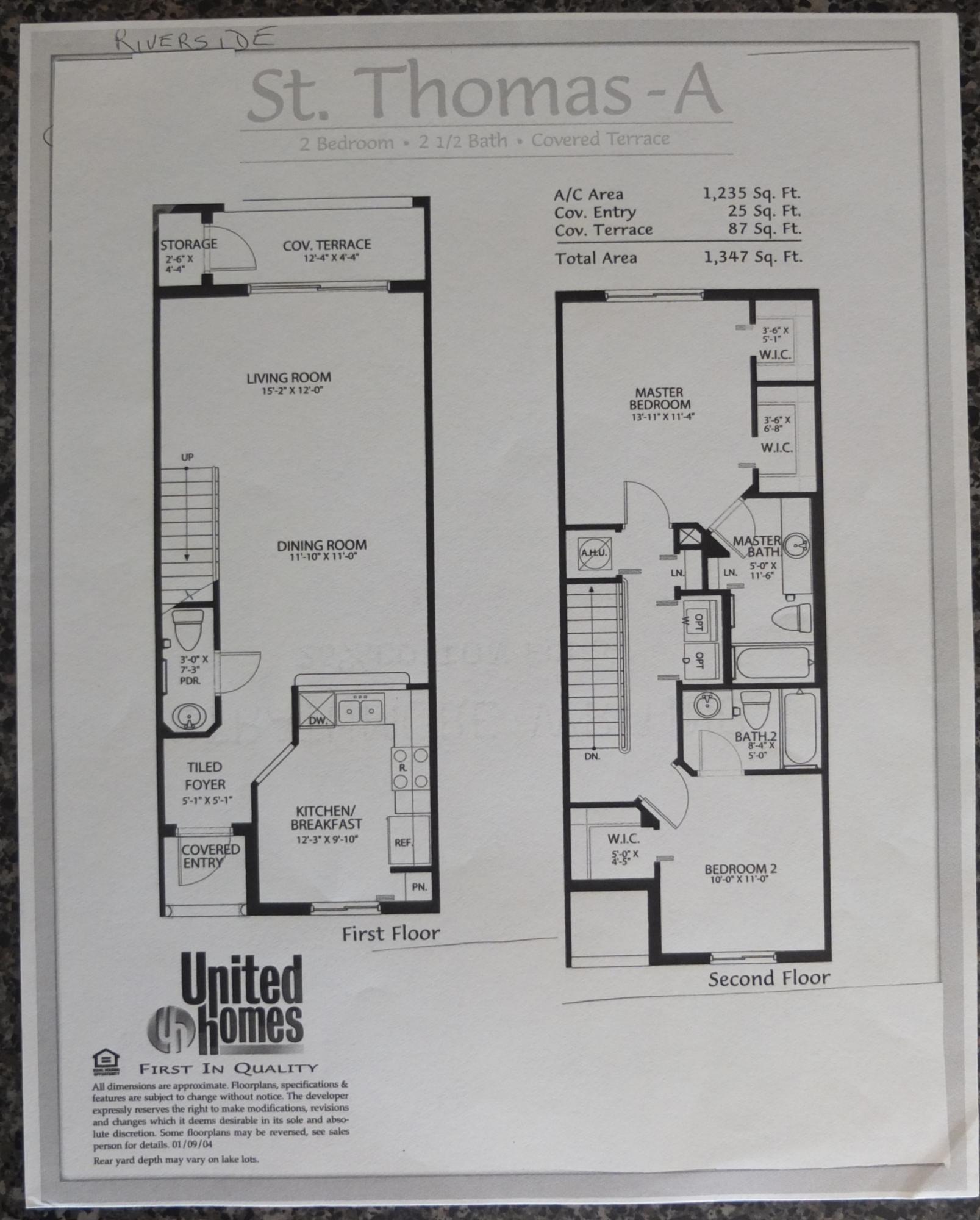 5905 Riverside Avenue Tamarac, FL 33321 - Photo 20 of 20 FloorPlan