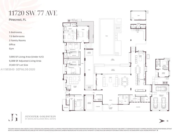 $9,495,000 | 11720 Southwest 77th Avenue, Pinecrest, FL 33156