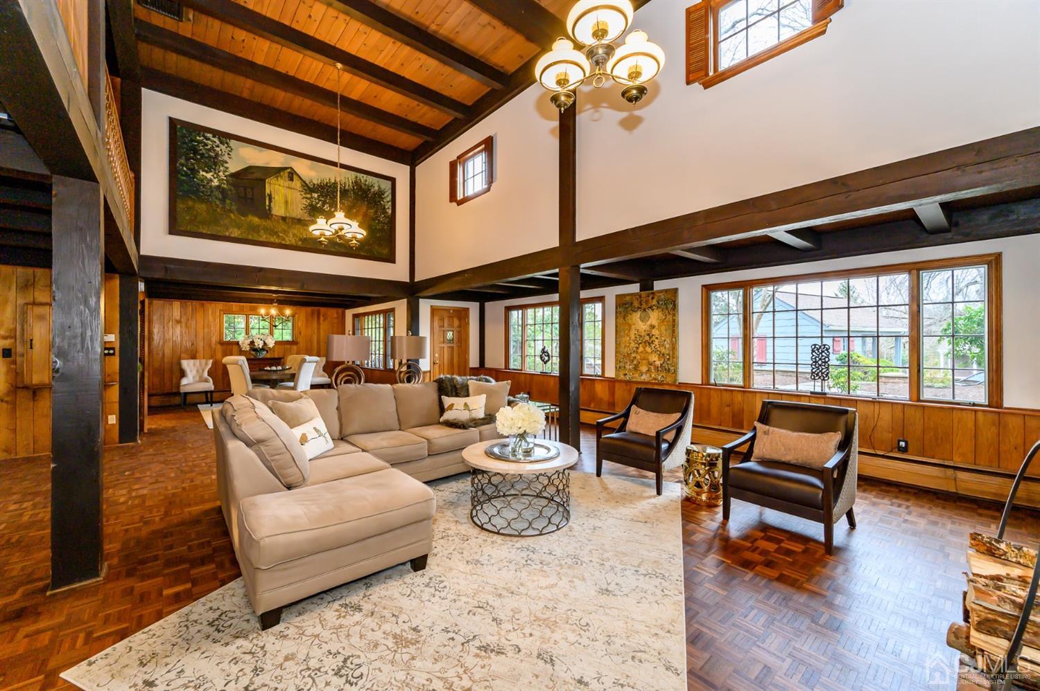 34 Mt Horeb Road Warren, NJ 07059 - Photo 21 of 55 a living room with furniture and wooden floor