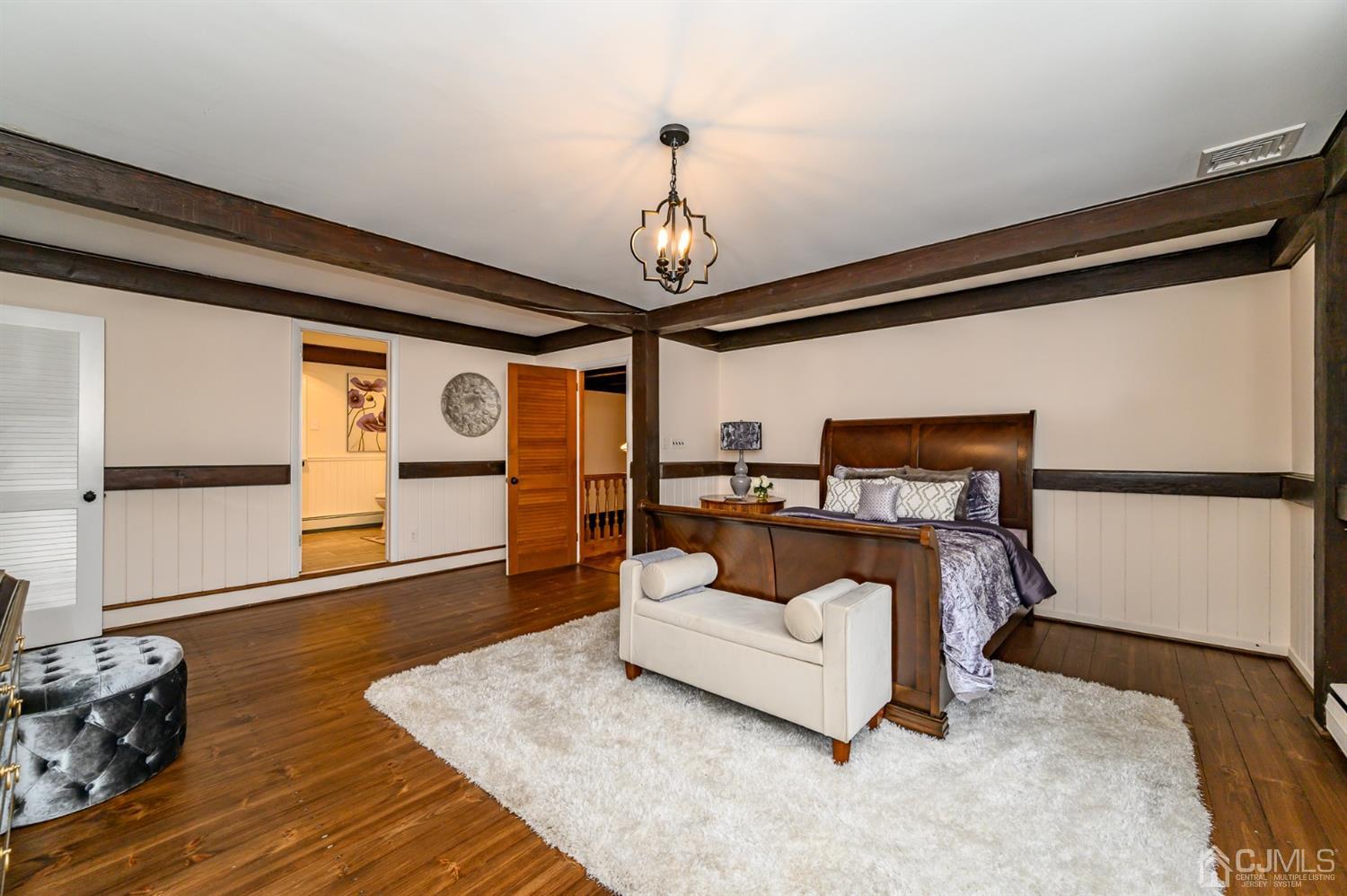 34 Mt Horeb Road Warren, NJ 07059 - Photo 39 of 55 a bedroom with furniture and wooden floor