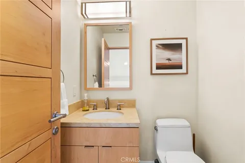 a view of an ocean and beach