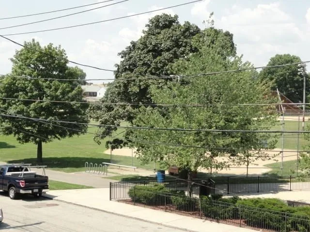 a car parked on the side of the road