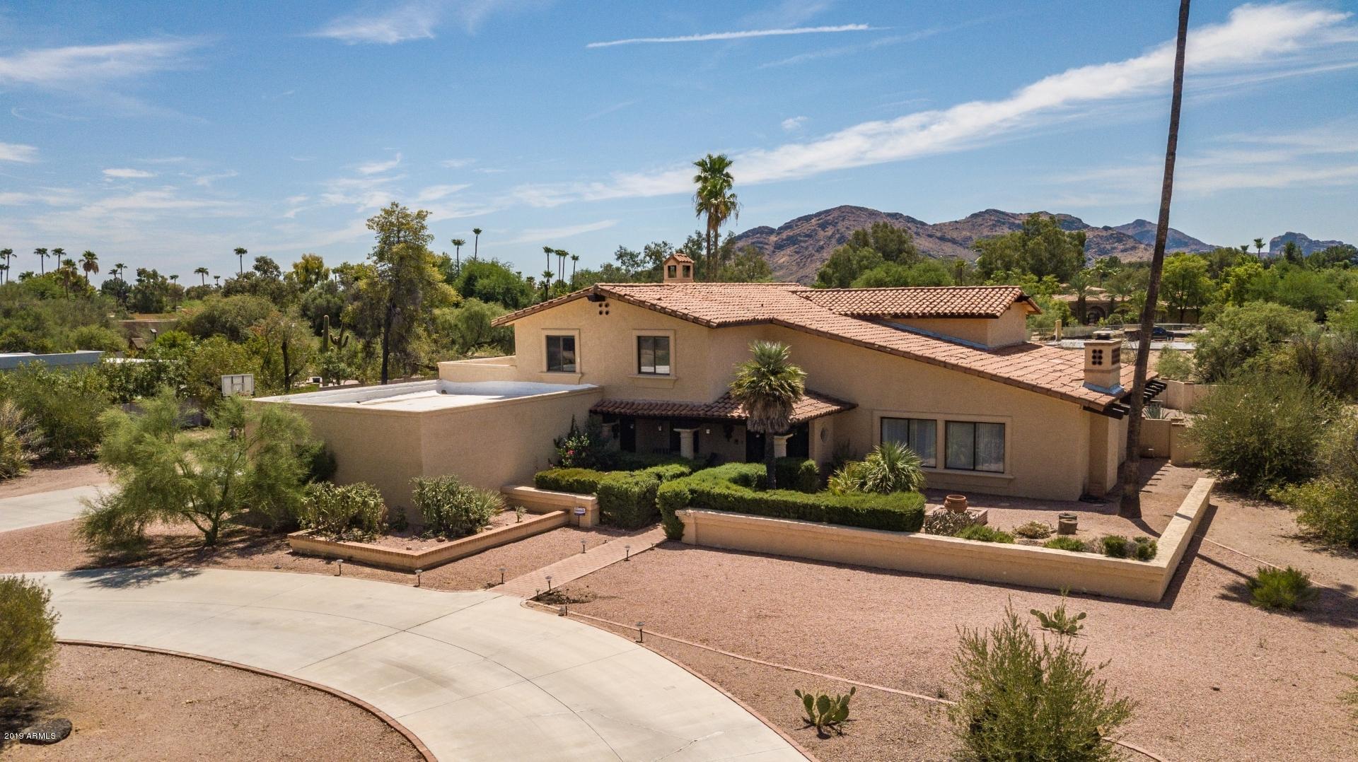 5033 East Mountain View Road Paradise Valley, AZ 85253 - Photo 20 of 28 Aerial View