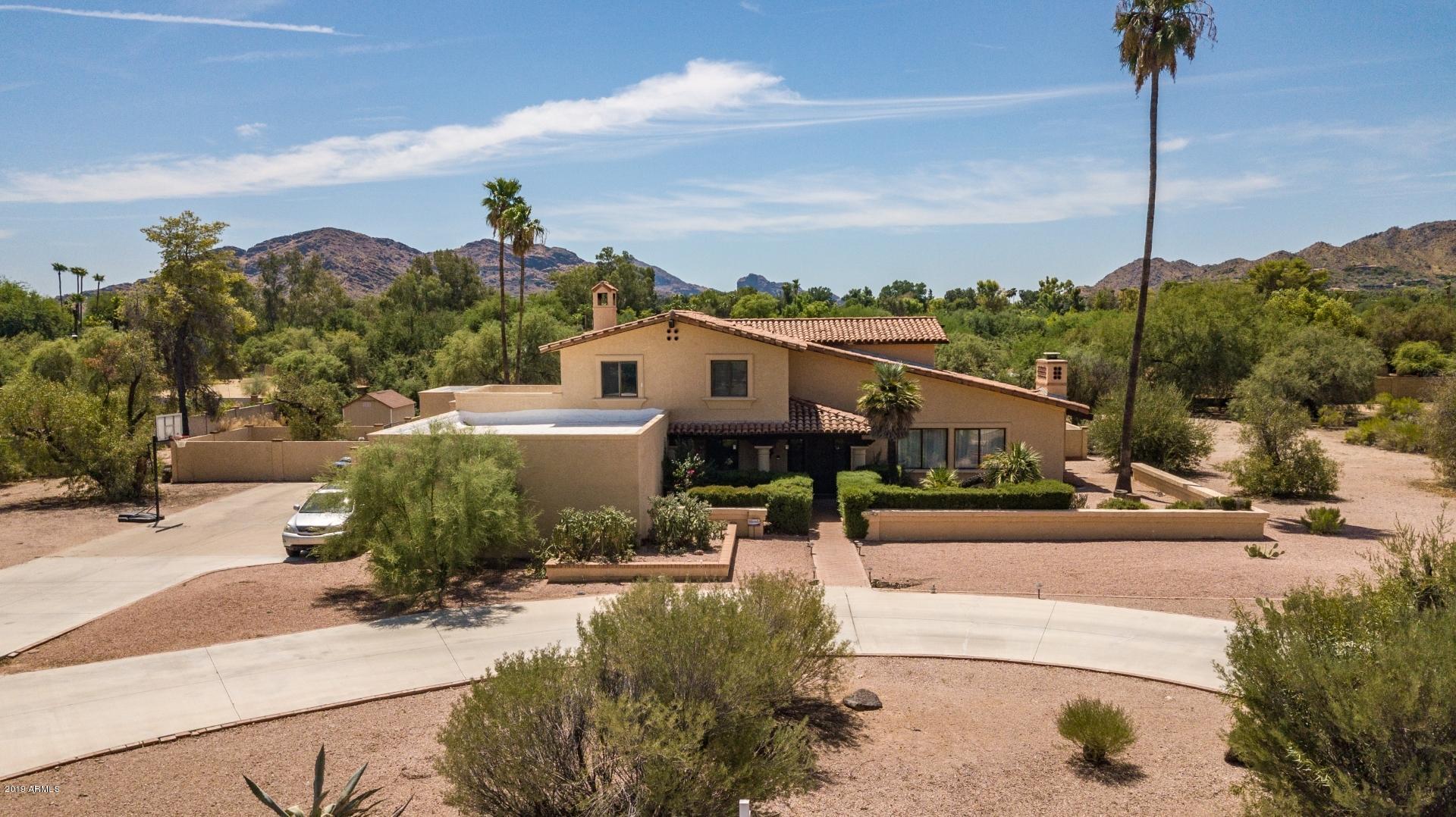 5033 East Mountain View Road Paradise Valley, AZ 85253 - Photo 21 of 28 Aerial View