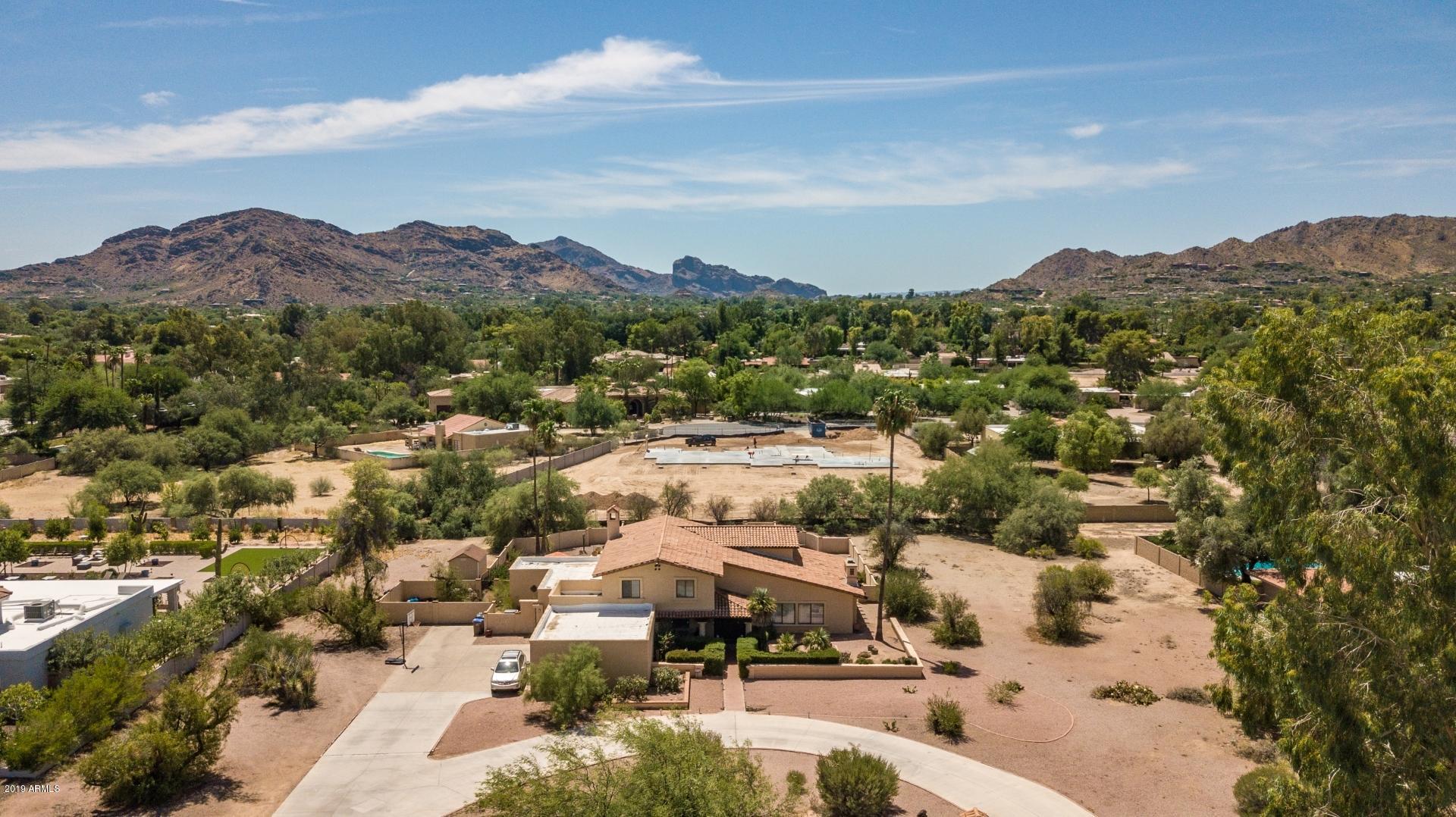 5033 East Mountain View Road Paradise Valley, AZ 85253 - Photo 24 of 28 Aerial View