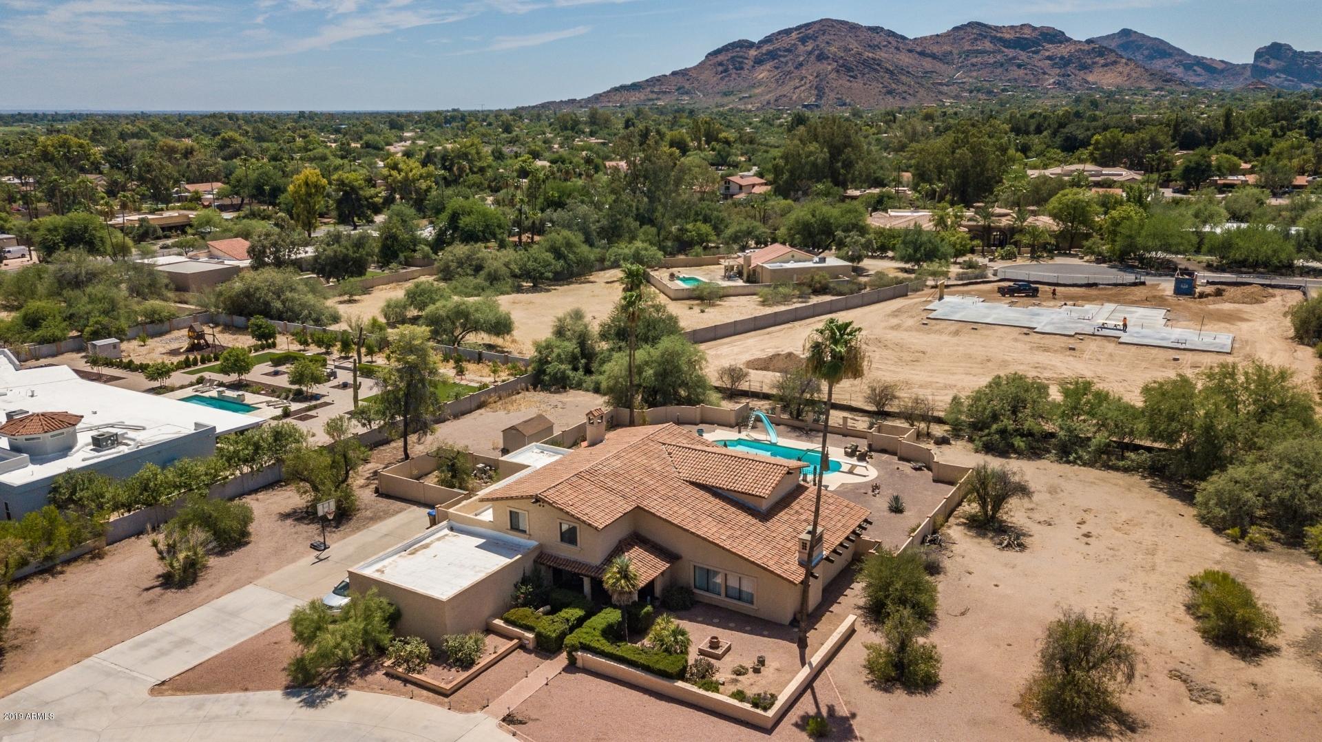 5033 East Mountain View Road Paradise Valley, AZ 85253 - Photo 25 of 28 Aerial View