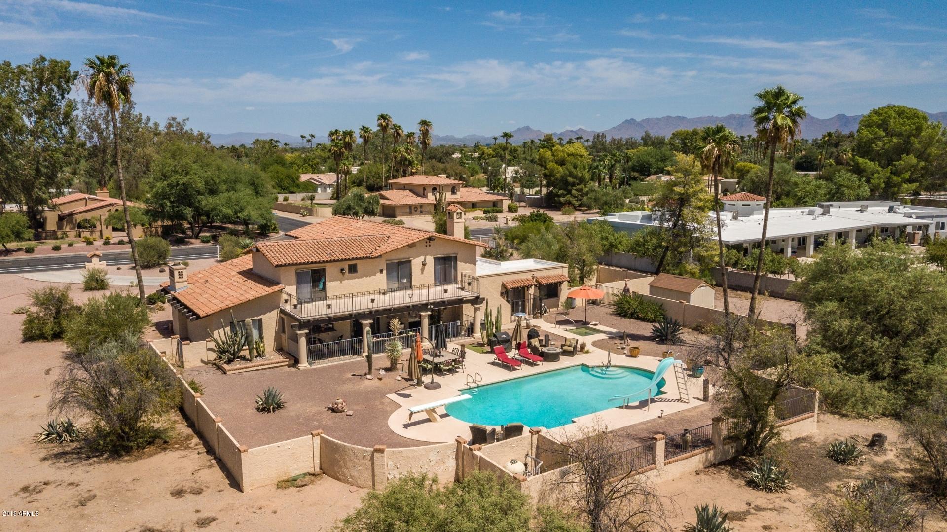 5033 East Mountain View Road Paradise Valley, AZ 85253 - Photo 26 of 28 Aerial View