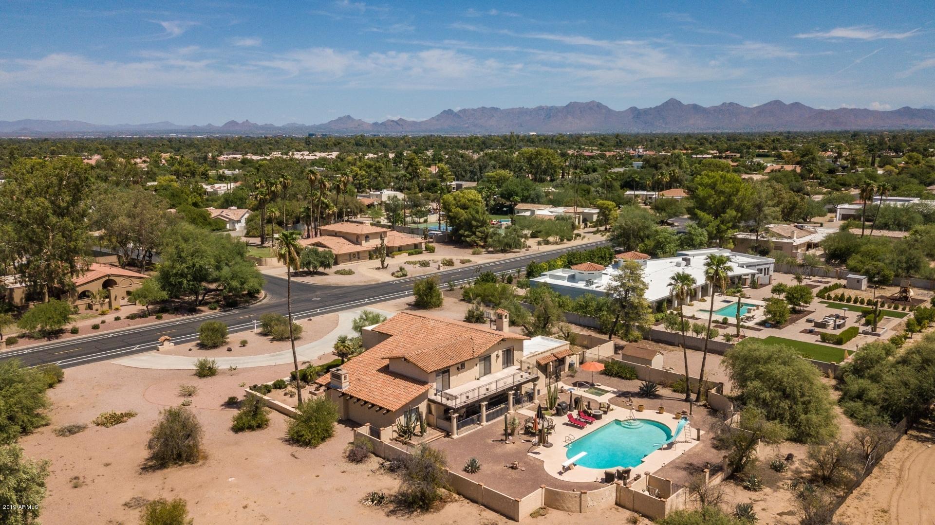 5033 East Mountain View Road Paradise Valley, AZ 85253 - Photo 27 of 28 Aerial View