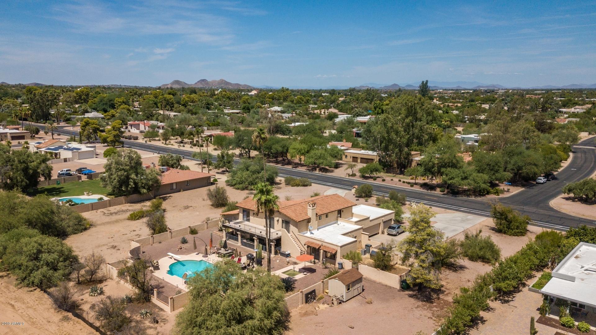 5033 East Mountain View Road Paradise Valley, AZ 85253 - Photo 28 of 28 Aerial View
