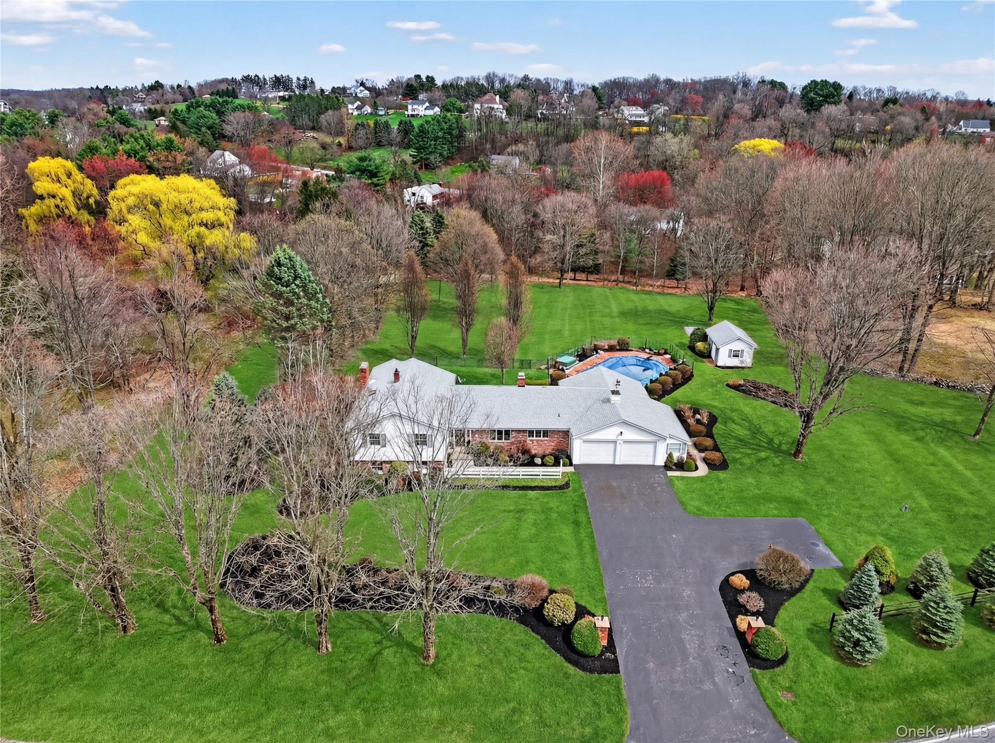 58 Dutchess Hill Road Poughkeepsie, NY 12601 - Photo 2 of 50 Lovely 1.73 acres setting with mature landscaping and treelined property