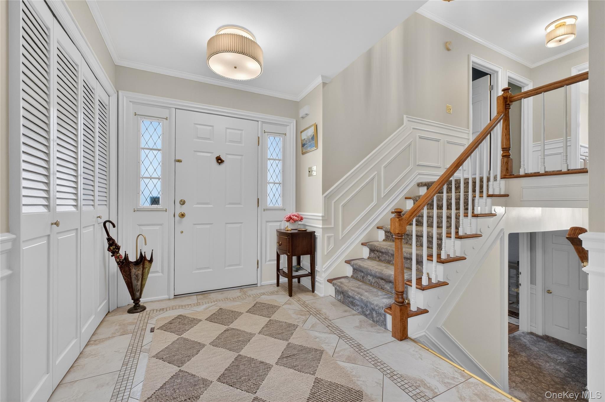 58 Dutchess Hill Road Poughkeepsie, NY 12601 - Photo 4 of 50 Bright entry foyer opens to the heart of the home