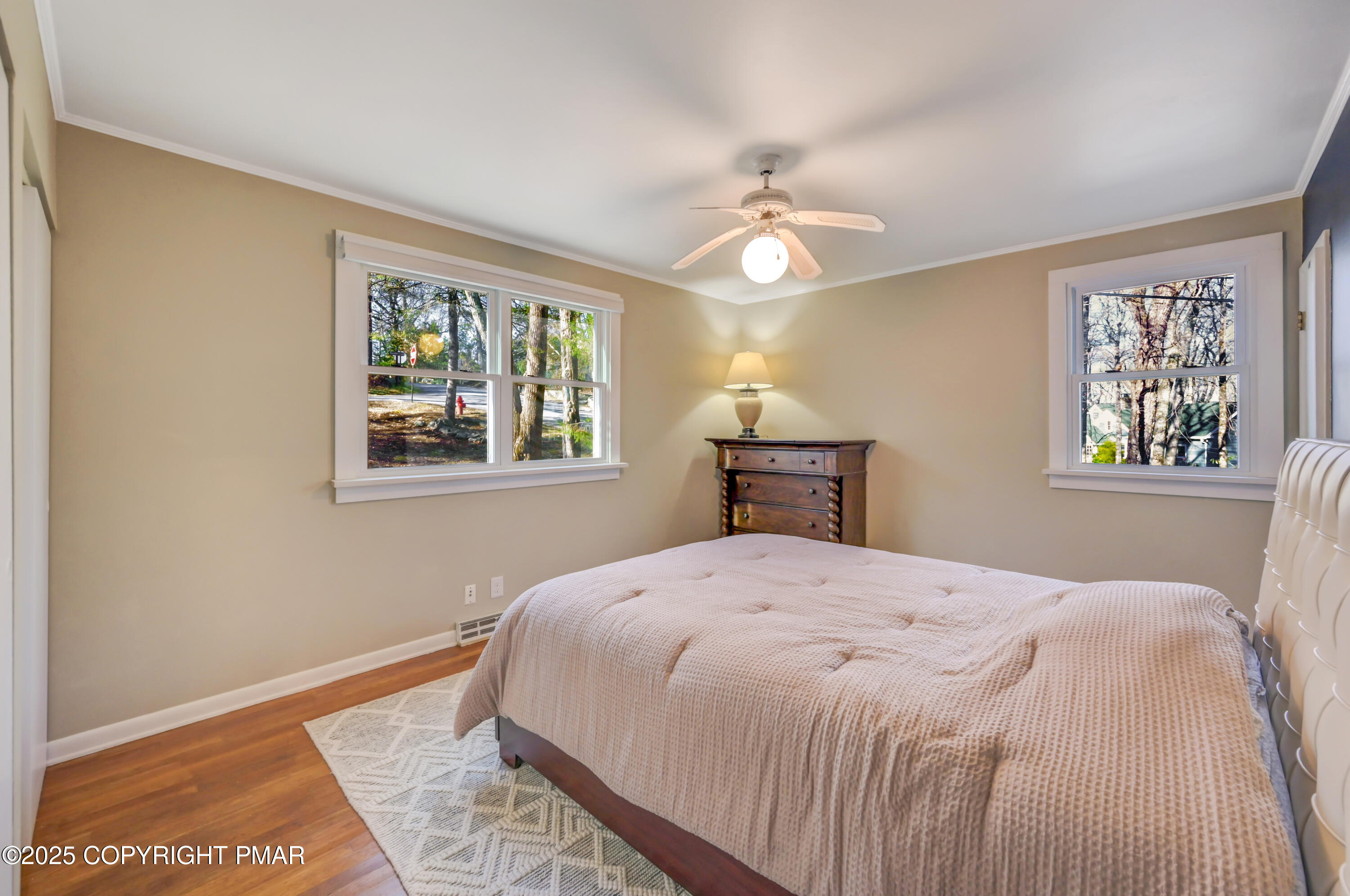 2148 Laurel Lane Cresco, PA 18326 - Photo 18 of 58 a bedroom with a bed and a window