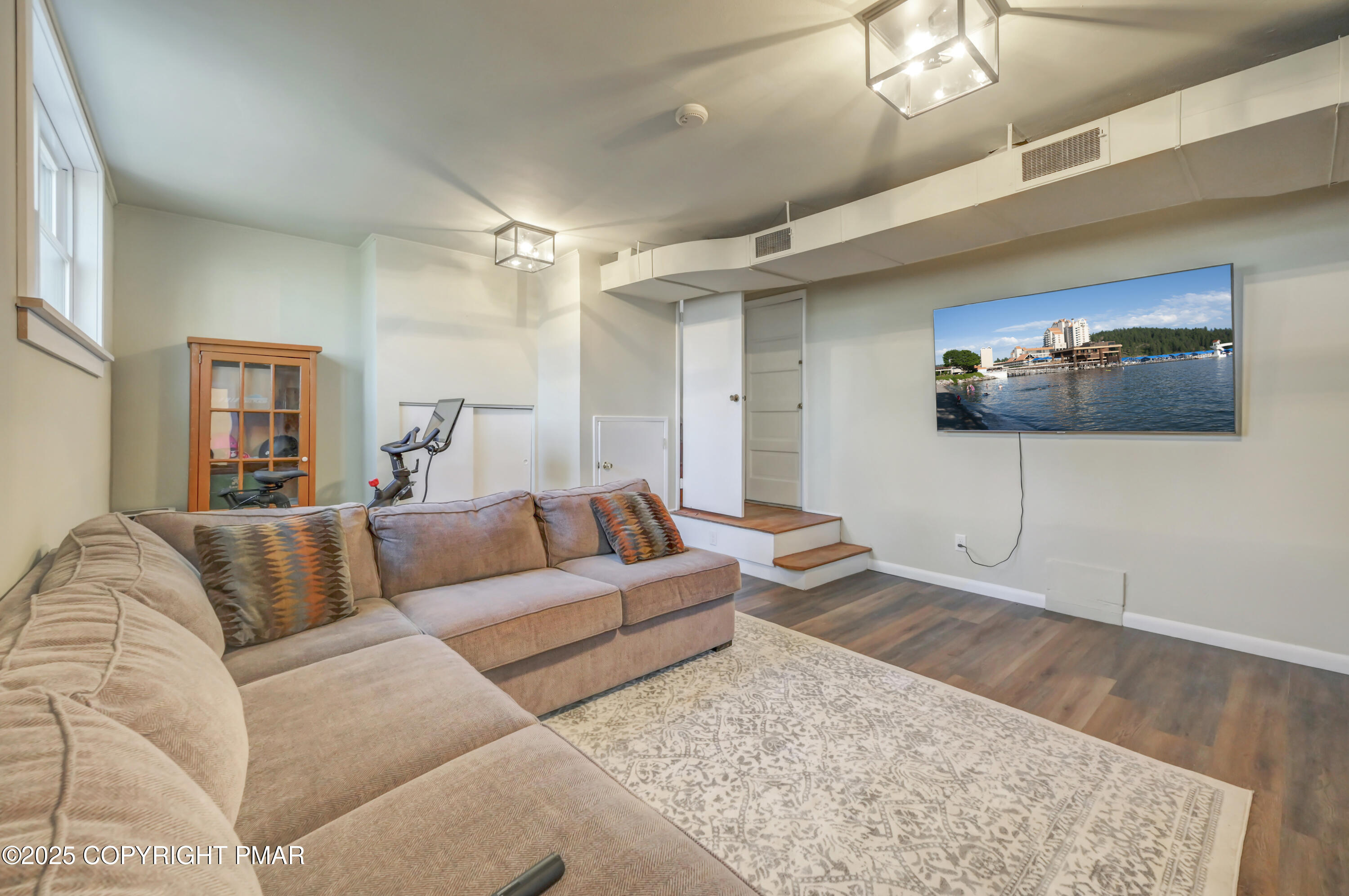 2148 Laurel Lane Cresco, PA 18326 - Photo 26 of 58 a living room with furniture and a flat screen tv