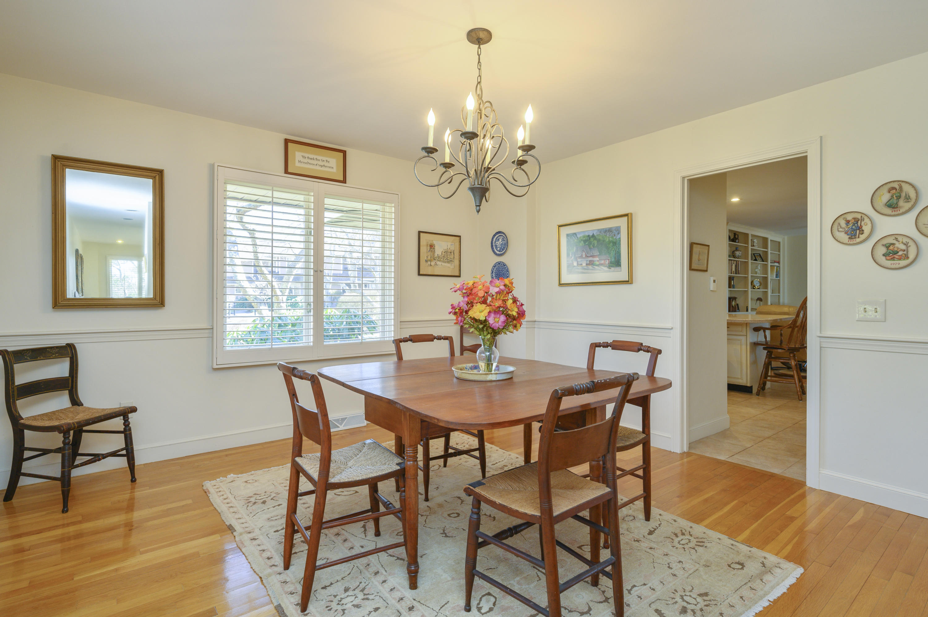 2 Dogwood Road, Unit H Buzzards Bay, MA 02532 - Photo 13 of 41 a dining room with furniture a chandelier and wooden floor