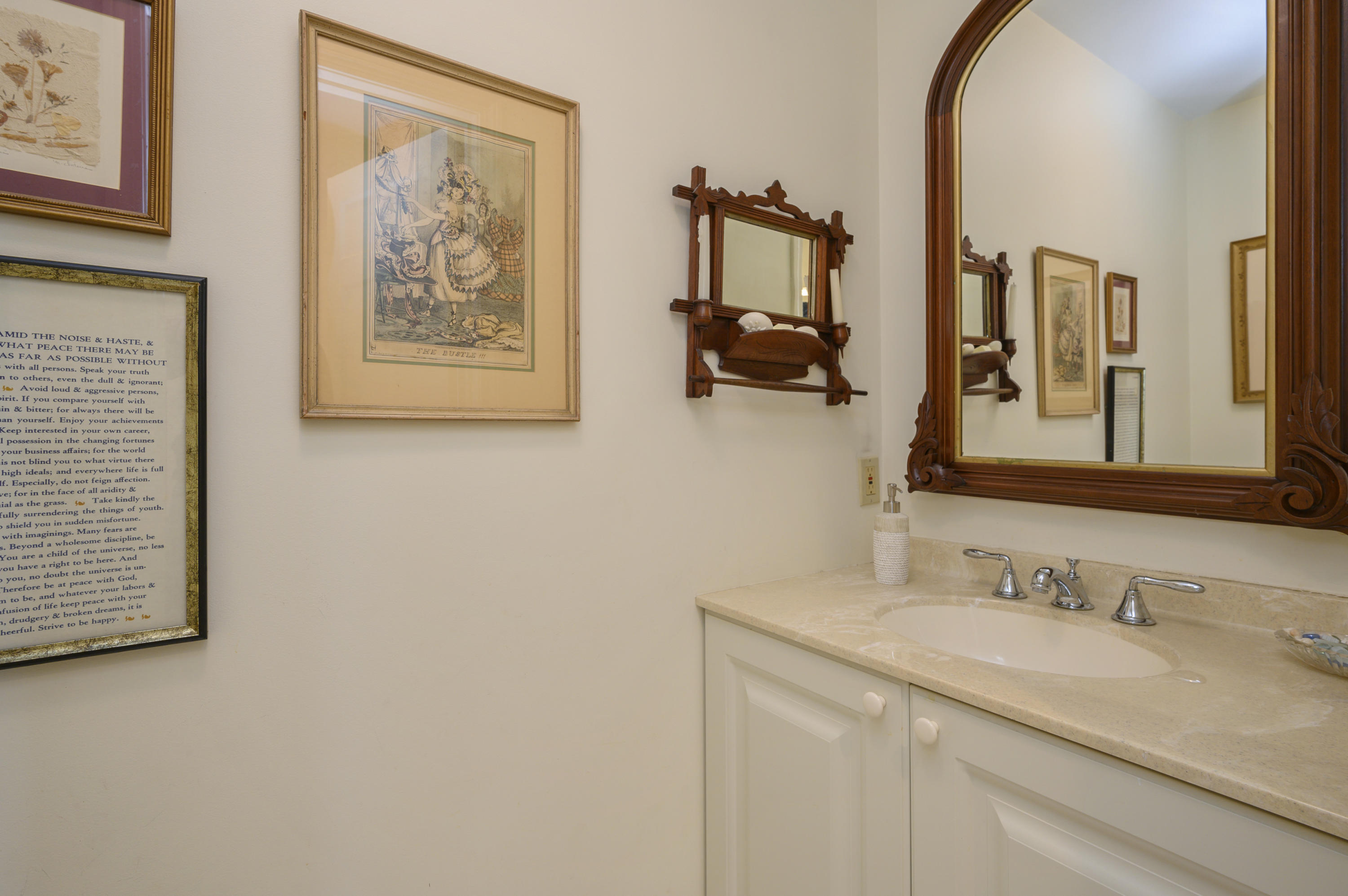2 Dogwood Road, Unit H Buzzards Bay, MA 02532 - Photo 19 of 41 a bathroom with a double vanity sink and a mirror