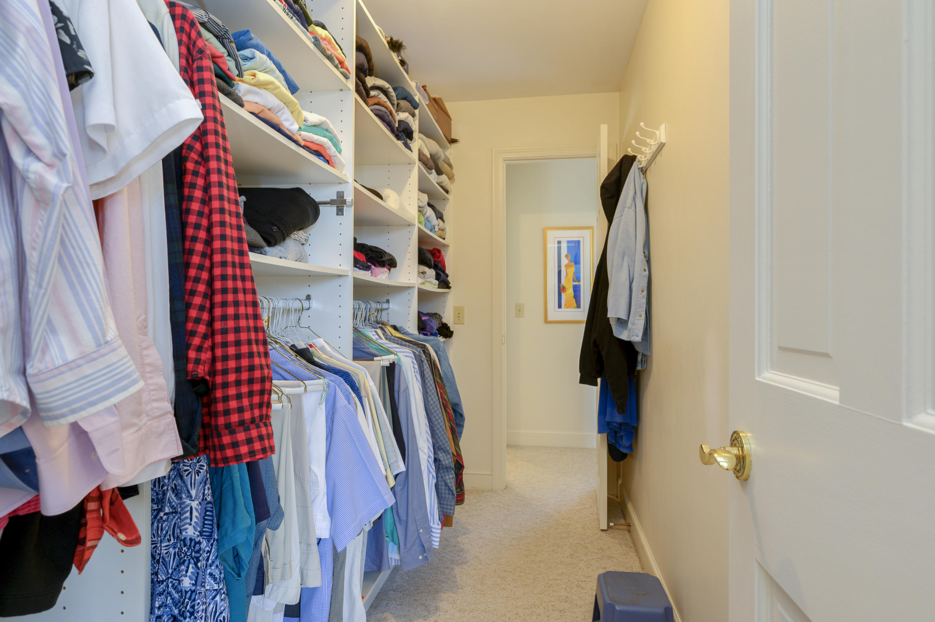 2 Dogwood Road, Unit H Buzzards Bay, MA 02532 - Photo 29 of 41 a view of walk in closet with clothes and shoes