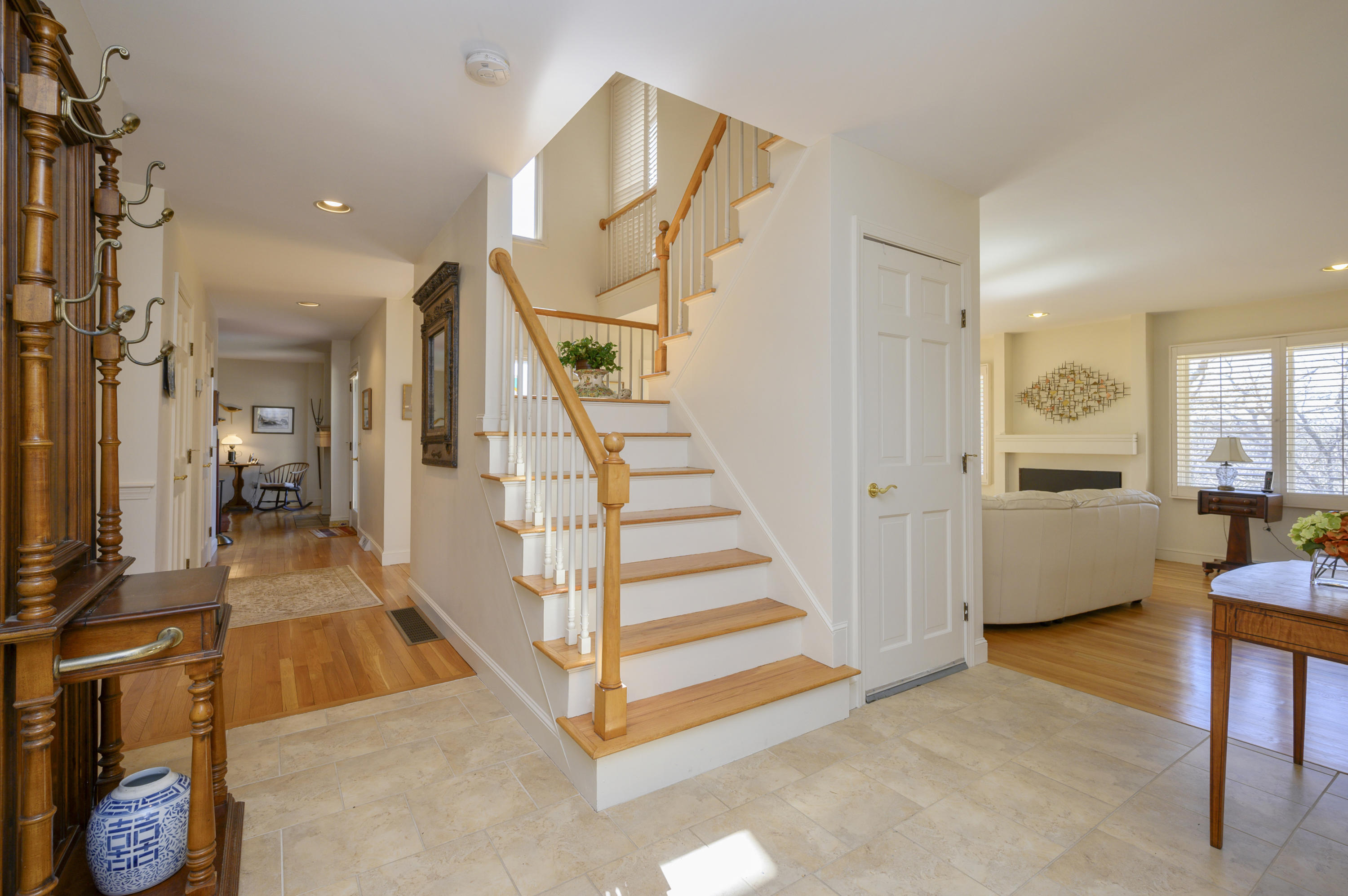 2 Dogwood Road, Unit H Buzzards Bay, MA 02532 - Photo 3 of 41 a view of entryway and hall with wooden floor