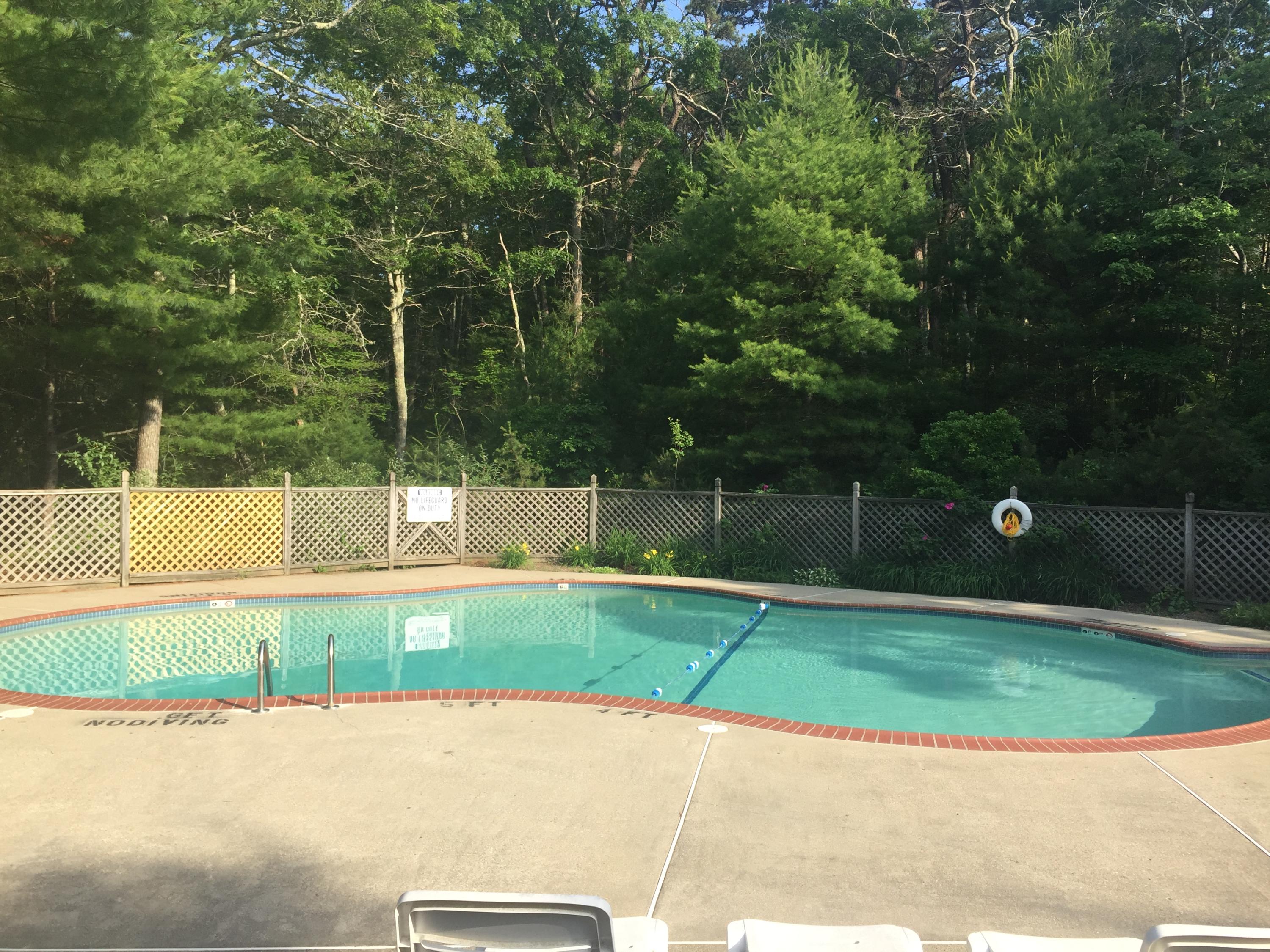 2 Dogwood Road, Unit H Buzzards Bay, MA 02532 - Photo 38 of 41 a view of a swimming pool with a yard