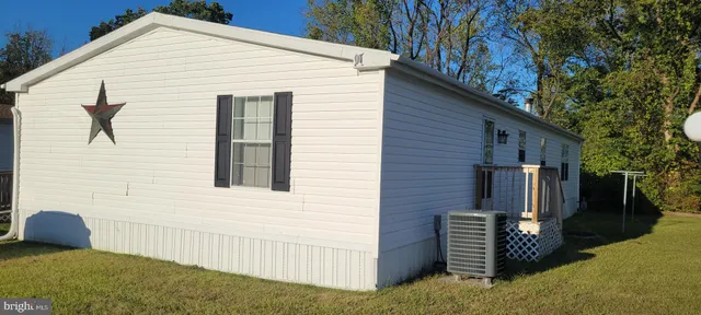 a view of backyard of house