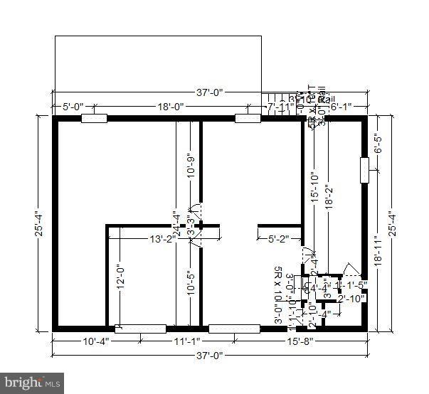 13406 Lydia Street Silver Spring, MD 20906 - Photo 29 of 30 Lower Level Dimensions