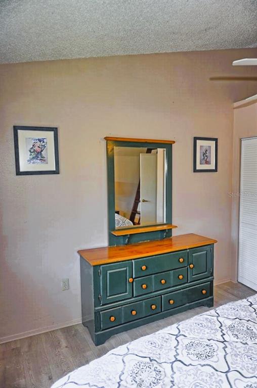 20893 Haulover Cove Road, Unit 8 Lutz, FL 33558 - Photo 22 of 35 a room with a bed and a dresser