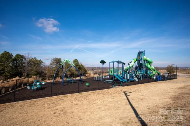 a view of a building with a street