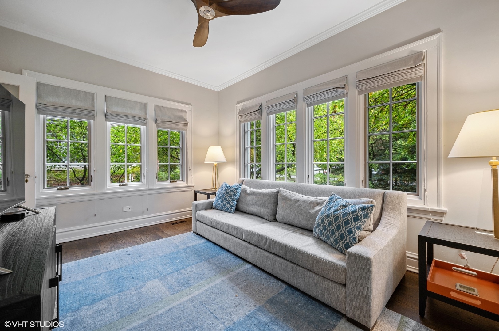 1002 Monroe Avenue River Forest, IL 60305 - Photo 12 of 31 a living room with furniture and a large window