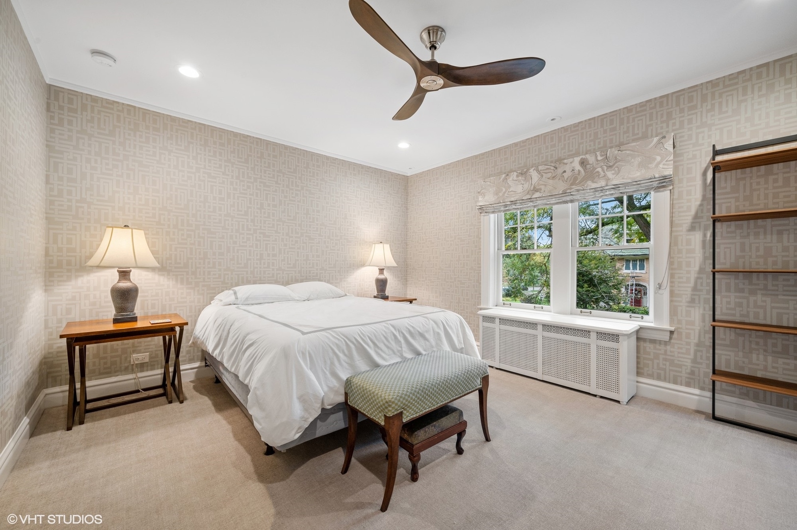 1002 Monroe Avenue River Forest, IL 60305 - Photo 17 of 31 a spacious bedroom with a bed and a cabinets