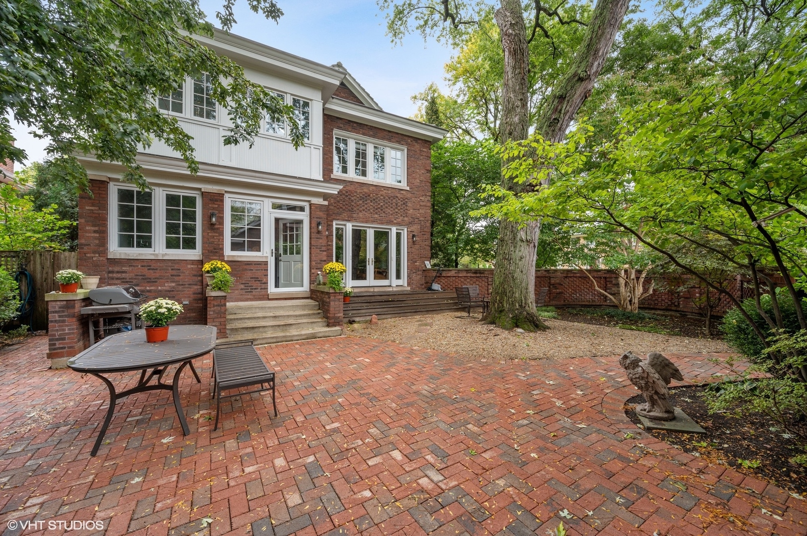 1002 Monroe Avenue River Forest, IL 60305 - Photo 25 of 31 a view of a house with backyard and sitting area