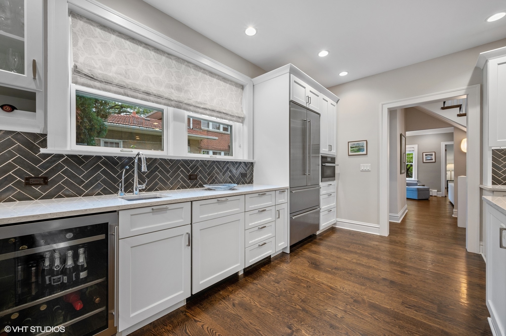 1002 Monroe Avenue River Forest, IL 60305 - Photo 9 of 31 a open kitchen with stainless steel appliances granite countertop a stove and cabinets