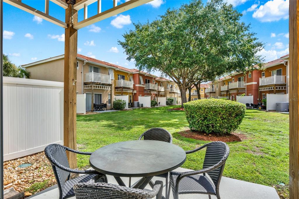 1086 Park Ridge Circle Kissimmee, FL 34746 - Photo 24 of 57 a view of an outdoor sitting space