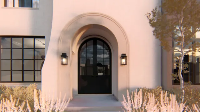 a view of entryway with a front door