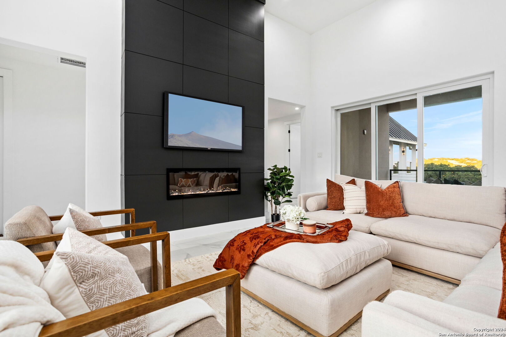 3079 Campestres Spring Branch, TX 78070 - Photo 9 of 38 a living room with furniture and a painting
