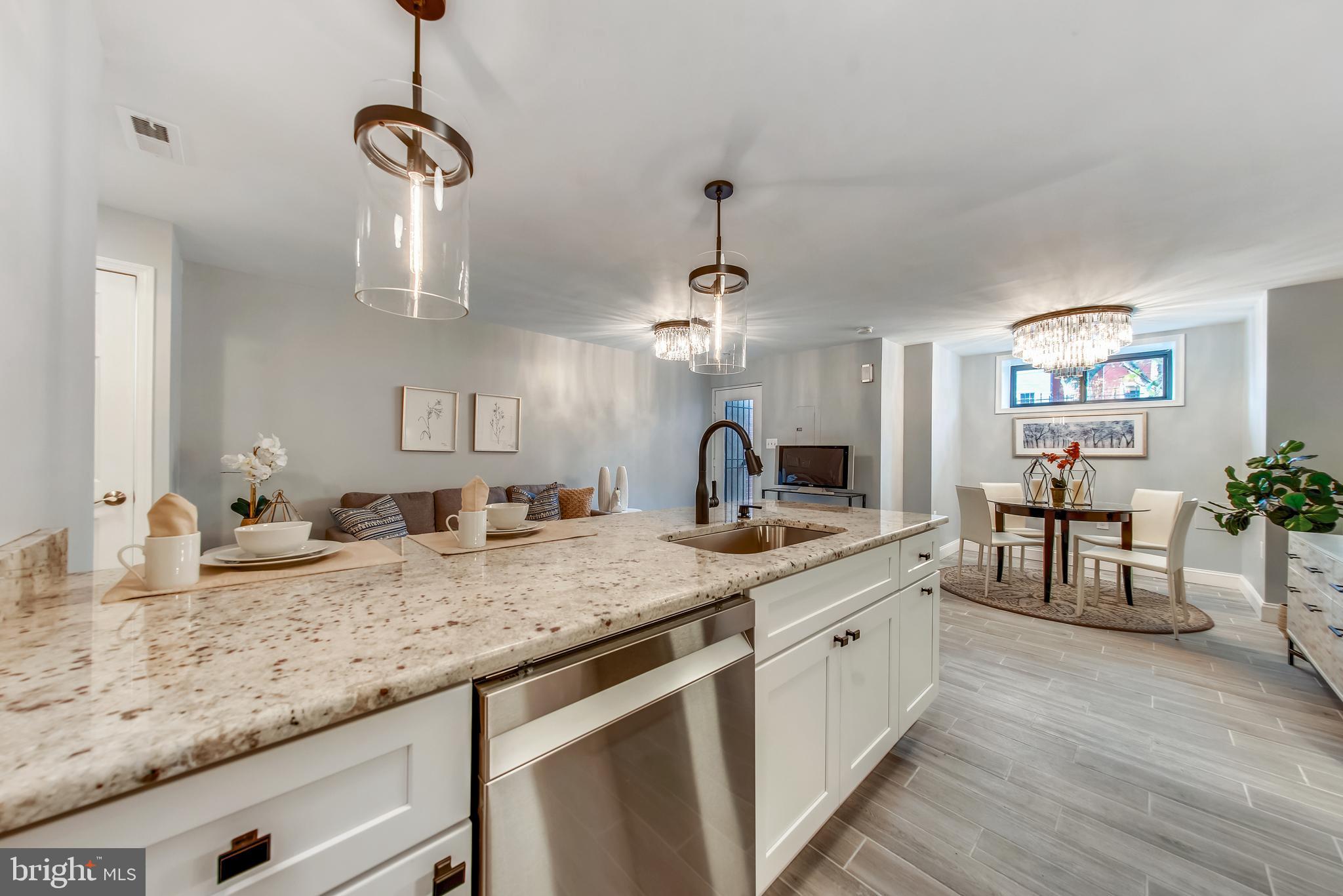 707 8th Street Northeast Washington, DC 20002 - Photo 31 of 45 Lower level kitchen/dining nook
