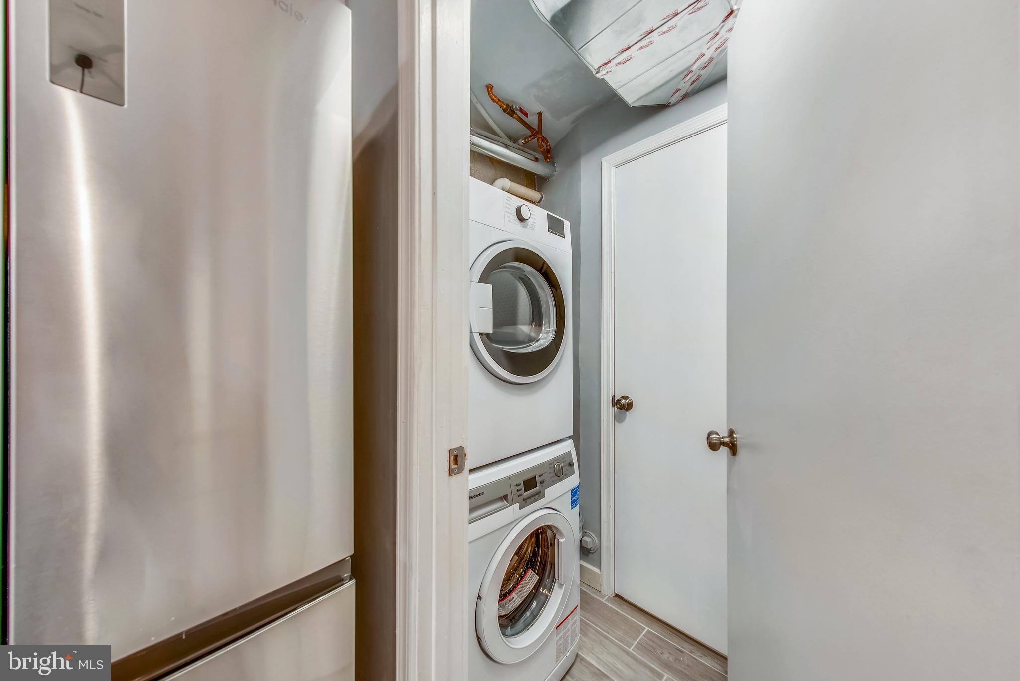 707 8th Street Northeast Washington, DC 20002 - Photo 33 of 45 Stacked washer/dryer