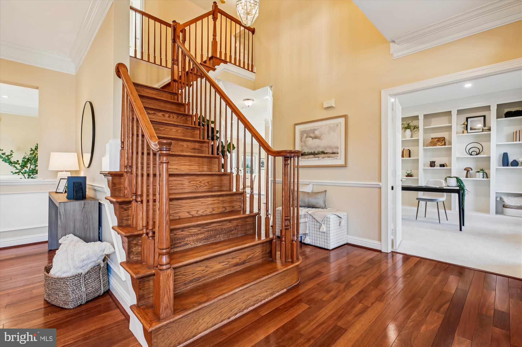 10606 Maplecrest Lane Potomac, MD 20854 - Photo 8 of 47 a view of entryway and hall with wooden floor